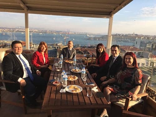 Sinop Barosu Başkanının Baromuzu Ziyareti