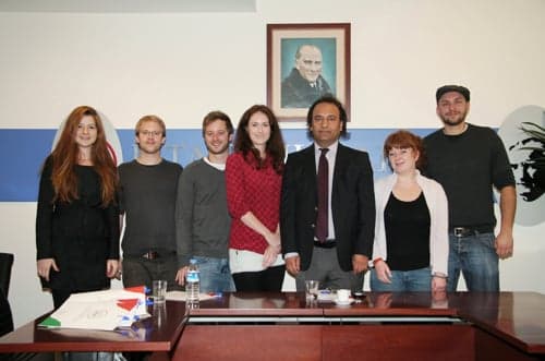 Berlinli Stajyer Avukatlar Baromuzu Ziyaret Etti
