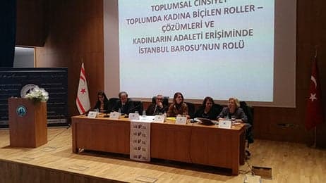 Lefke Avrupa Üniversitesinde “Kadın İçin Adalet" Paneli Düzenlendi
