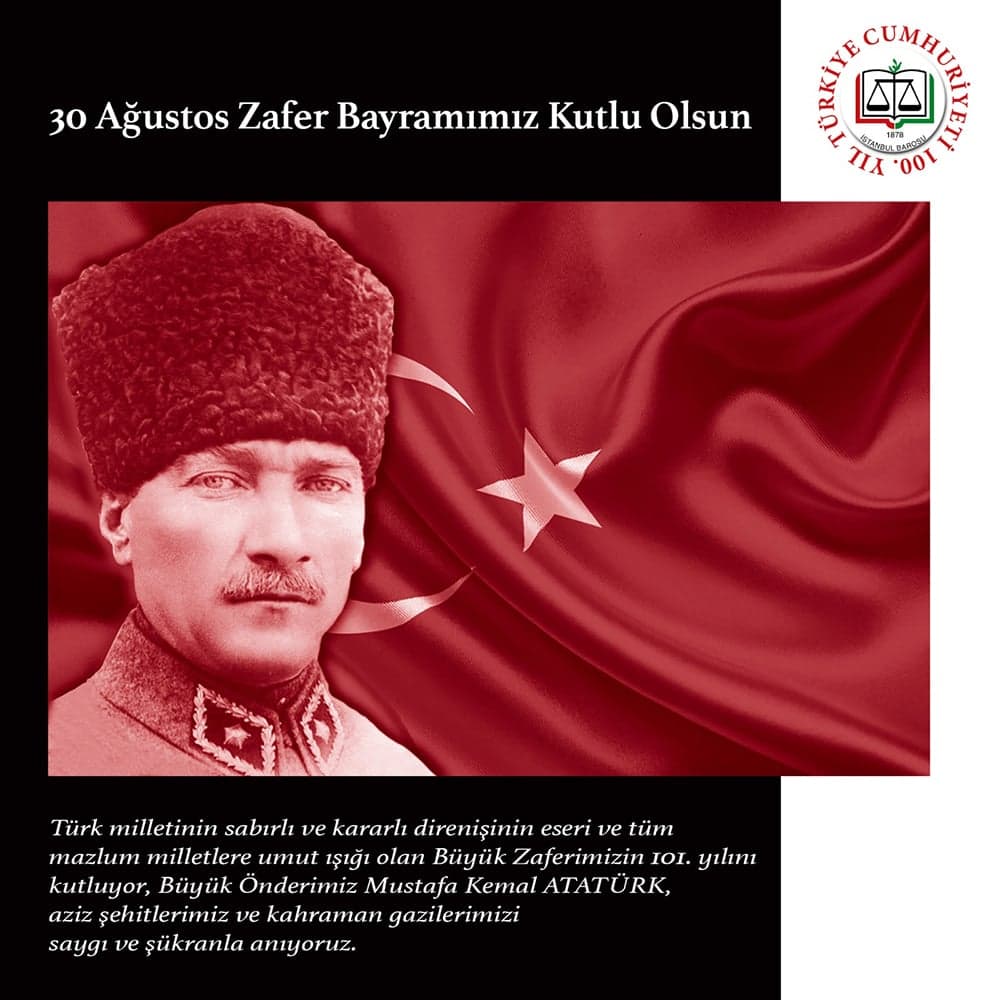 30 Ağustos Zafer Bayramımız Kutlu Olsun
