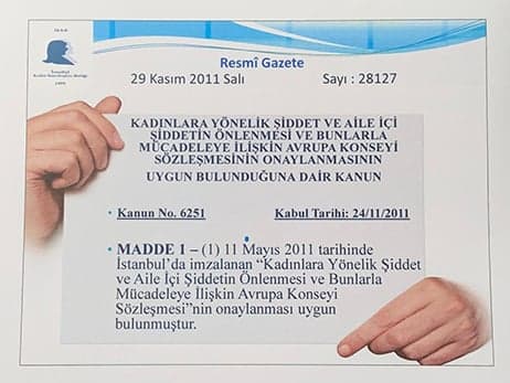 İstanbul Sözleşmesi, şiddeti önlemenin yol haritasıdır