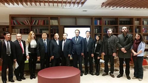 Çin Halk Cumhuriyeti Pekin Eyaletinden Hukukçular İstanbul Barosunu Ziyaret Ettiler