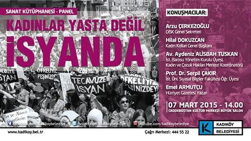 Kadınlar Yasta Değil İsyandadır