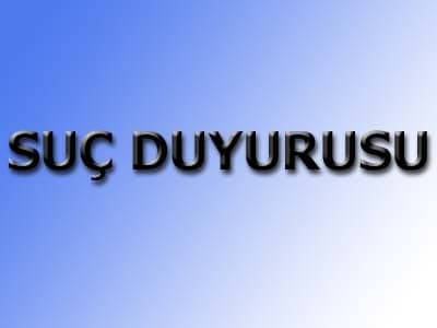 Gökhan Belgüzar’In Kuşkulu Ölümü İçin
Savcılığa Suç Duyurusu