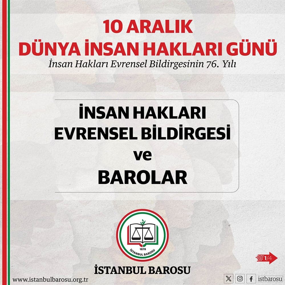 İnsan Hakları Evrensel Bildirgesi ve Barolar