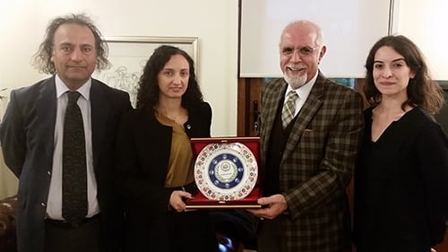 Uluslararası Hukukçular Komisyonu İstanbul Barosu’Nu Ziyaret Etti