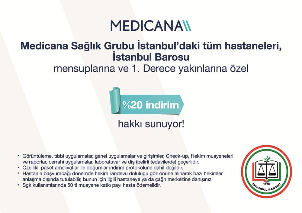 İstanbul Barosu ile Medicana Sağlık Grubu Arasında Anlaşma Yapıldı