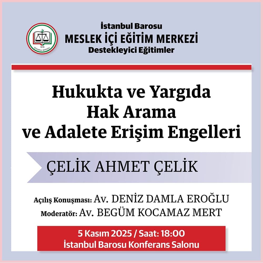 Hukukta ve Yargıda Hak Arama ve Adalete Erişim Engelleri