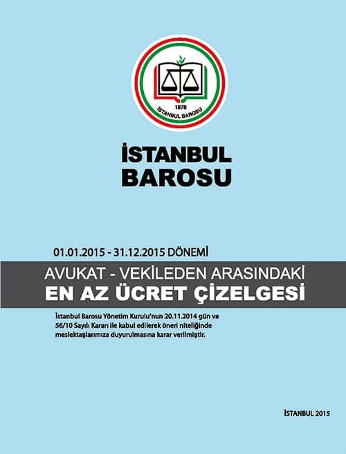 Tavsiye Niteliğindeki En Az Ücret Çizelgesi Yayınlandı