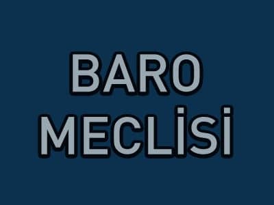 Baro Meclisinin 7. Genel Kurul Gündemini
Meslek Sorunları Oluşturacak