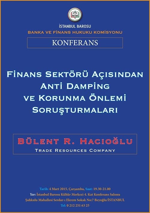 Anti Damping Ve Korunma Örnlemi Soruşturmaları