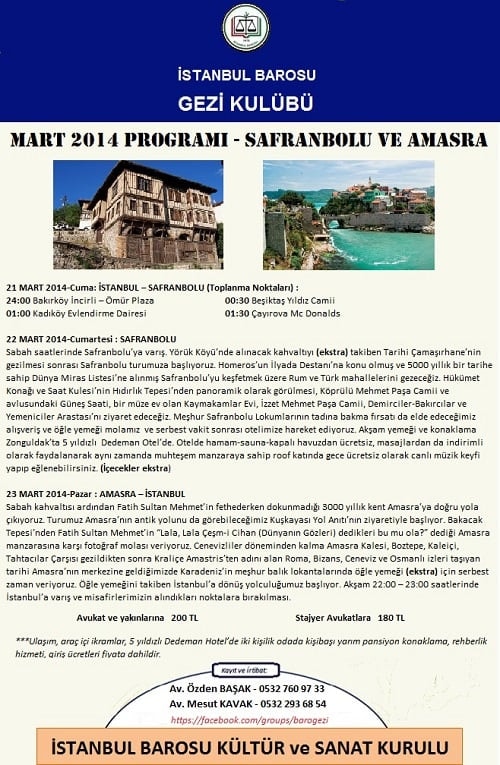Safranbolu Ve Amasra Gezisi