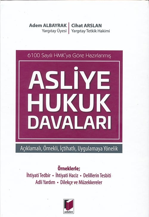Asliye Hukuk Davaları Kitabı