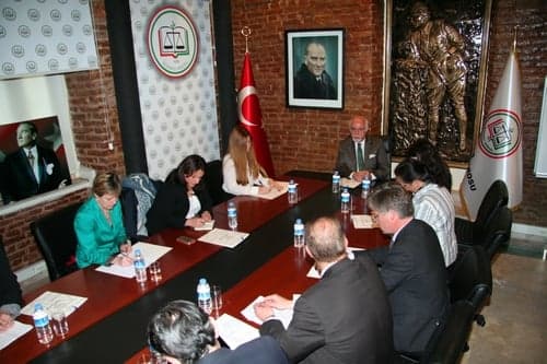 Federal Alman Parlamentosu Milletvekilleri İstanbul Barosu’Nu Ziyaret Etti
