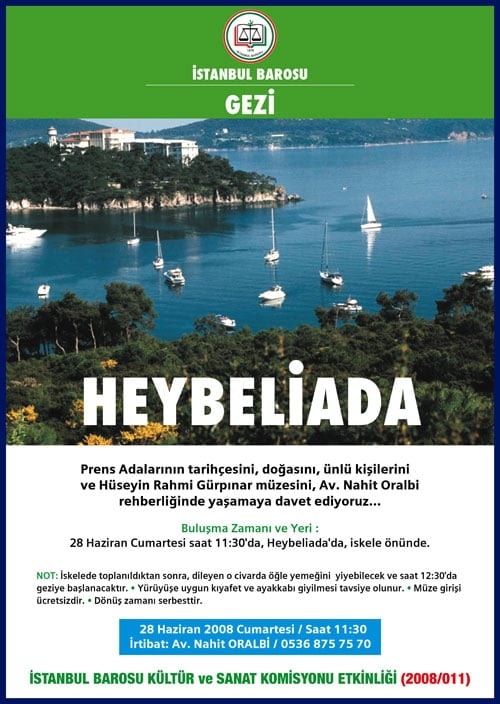 Gezide Yeni Nokta:
Heybeliada