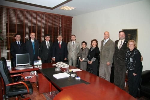 İstanbul Noter Odası Başkanı Baromuzu Ziyaret Etti
