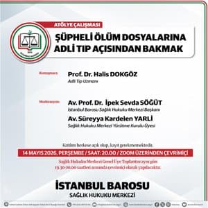 ŞÜPHELİ ÖLÜM DOSYALARINA ADLİ TIP AÇISINDAN BAKMAK