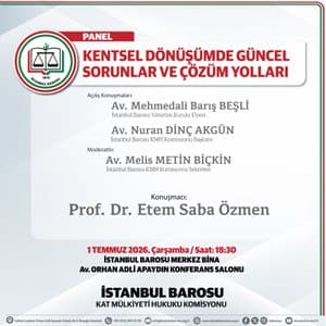 KENTSEL DÖNÜŞÜMDE GÜNCEL SORUNLAR VE ÇÖZÜM YOLLARI