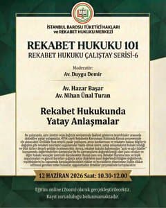 REKABET HUKUKU 101