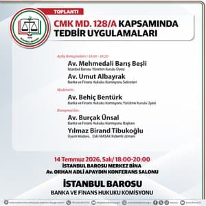 CMK MD. 128/A KAPSAMINDA TEDBİR UYGULAMALARI