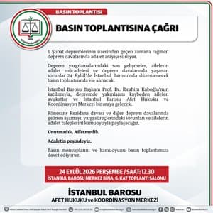 BASIN TOPLANTISINA ÇAĞRI