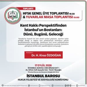KENT HAKKI PERSPEKTİFİNDEN İSTANBUL'UN BOSTANLARI: DÜNÜ, BUGÜNÜ, GELECEĞİ