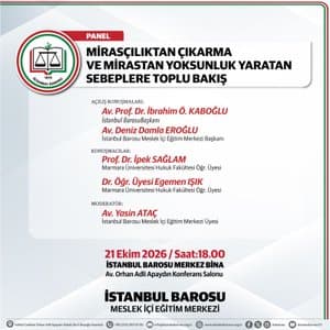 MİRASÇILIKTAN ÇIKARMA VE MİRASTAN YOKSULLUK YARATAN SEBEPLERE TOPLU BAKIŞ